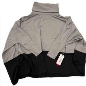 Jofit Black and Gray “Jo Poncho” size S/M New with tags